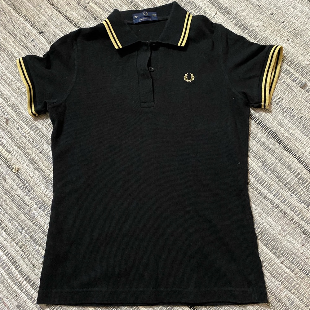 Fred Perry Polo Black/Gold